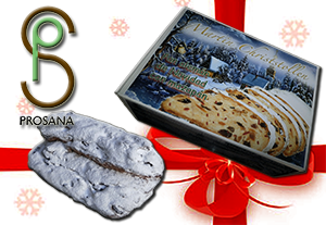 ChristStollen. Stollen: pan alemán de Navidad